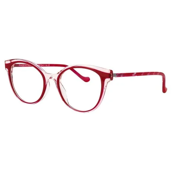 Face A Face Bulle 2 Womens Eyeglass Frame 3006 Pink Blush Crystal